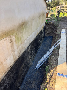 Photo de galerie - Pose de drain