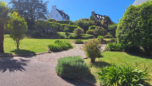 Photo de galerie - Tonte, débroussaillage et entretien de massifs