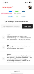 Photo de galerie - Avis sur la plateforme Superprof