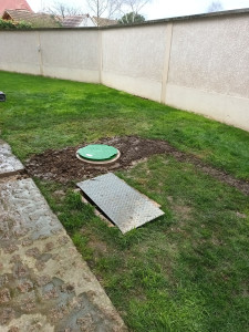 Photo de galerie - Création d'une station de relevage 