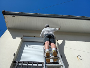 Photo de galerie - Bonjour voici une photo de moi un mur que je viens de finir un client très satisfait de mon travail