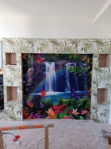 Photo de galerie - Tapisserie faite