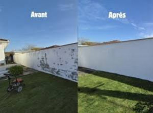 Photo de galerie - Peinture de mur extérieur 