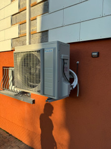 Photo de galerie - Pose d’une Clim Daikin 