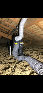 Photo de galerie - Pose vmc + branchement  électrique