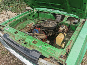 Photo de galerie - Redemarrage d'une ford taunus 1977 (pas roulé depuis 1995)