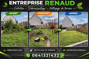 Photo de galerie - Remise au propre dun jardin .