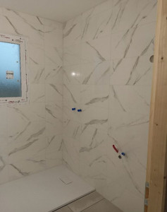 Photo de galerie - Rénovation complète d'une salle de bain