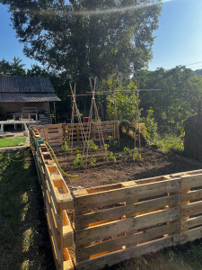 Photo de galerie - Création potager 