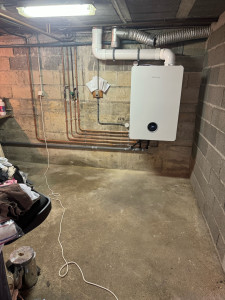 Photo de galerie - Chaudière elm egalis avec ballon intégré 48L