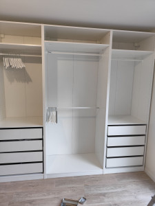 Photo de galerie - Montage dressing ikea