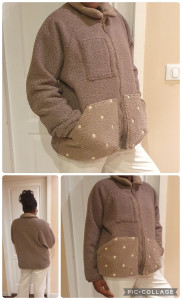 Photo de galerie - Réalisation d'une polaire personnalisée 