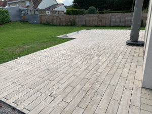 Photo de galerie - Pose de carrelage 