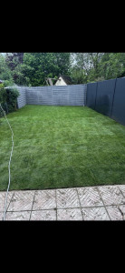 Photo de galerie - Aprés pose de gazon