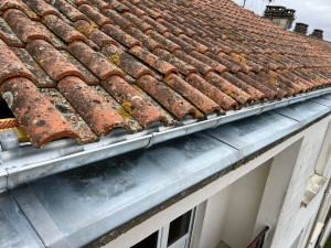 Photo de galerie - Gouttière et entablement 