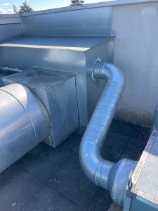 Photo de galerie - Remplacement raccordement réseau de gaines 