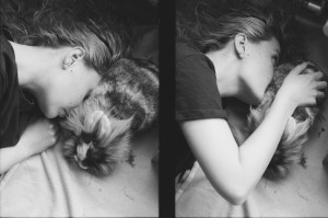 Photo de galerie - Mon titi
mon lapin d'amour.