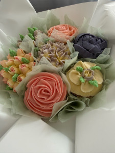 Photo de galerie - Flowers cupcakes 