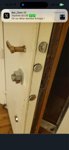 Photo de galerie - Changement de cylindre 