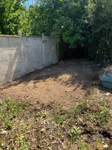 Photo de galerie - Après démontage du cabanon de jardin 