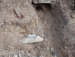 Photo de galerie - Tuyau béton  cassé