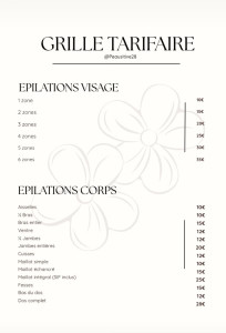 Photo de galerie - Esthéticienne