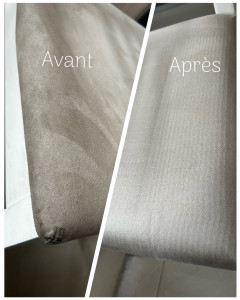 Photo de galerie - Nettoyage de chaises de cuisine chez un particulier 