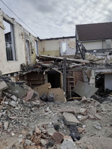 Photo de galerie - Déconstruction d'un pavillon 