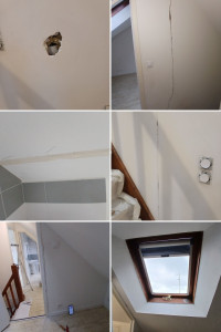 Photo de galerie - Encore un un autre chantier de peinture , à Lorient,  travaux préparatoire importantssss