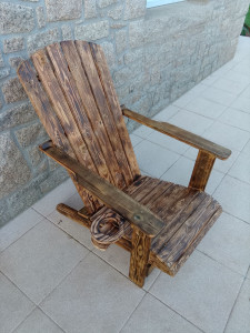 Photo de galerie - Fauteuil Adirondack adulte 