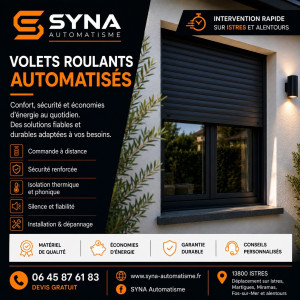 Photo de galerie - Volet roulant automatique
