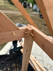 Photo de galerie - Charpente, Douglas