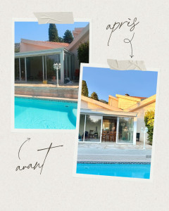 Photo de galerie - Mise en peinture et finitions extérieures.

Préparation, enduit et application de peinture pour valoriser l'espace piscine / terrasse.



