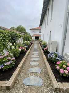 Photo de galerie - Création d’une allée 