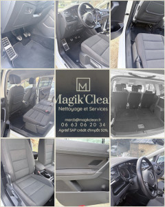 Photo de galerie - Lavage complet intérieur voiture 