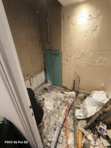 Photo de galerie - Rénovation SDB a Paris 75003 ( AVANT)