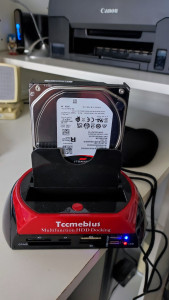 Photo de galerie - Transfert de données d'un disque dur défectueux vers un nouveau disque dur