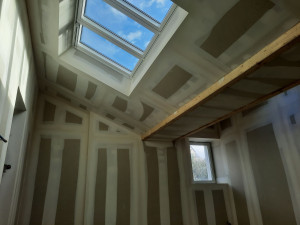 Photo de galerie - Traveaux de plâtrerie rénovation d'une maison bord de mer. 