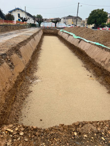 Photo de galerie - Terrassement pour bassin, récupération de pluie