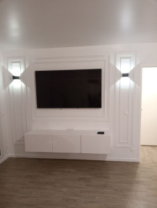 Photo de galerie - Décoration de télé