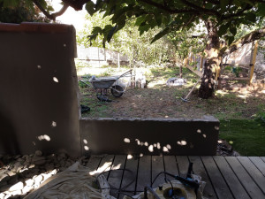 Photo de galerie - Démolition d un mur existant pour une vue ouverte sur jardin via une terrasse véranda 