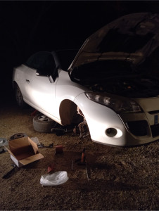 Photo de galerie - Entretien périodique ainsi que changement plaquette et disque avant et arrière 