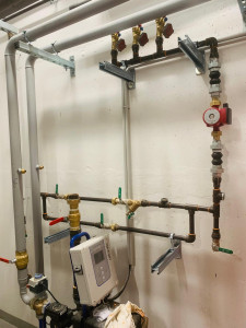 Photo de galerie - Installation dans les locaux techniques 