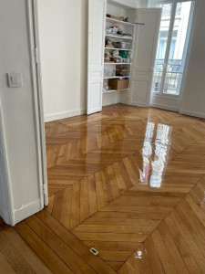 Photo de galerie - Pose de parquet - Revêtement de sol