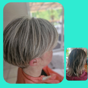 Photo de galerie - Mèches  grey