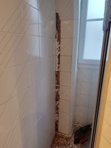 Photo de galerie - Recherche de fuite tuyauterie encastrée 