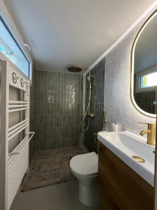 Photo de galerie - Création d’une salle d’eau 