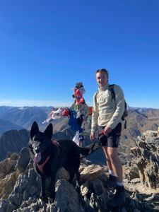 Photo de galerie - Une rando au Carlit avec un chien que je gardais !