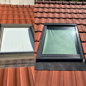 Photo de galerie - Avant après velux