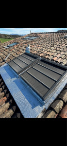 Photo de galerie - Étanchéité contour de Velux